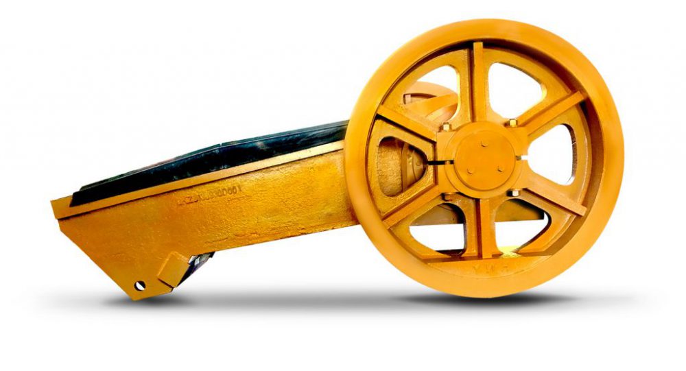 Swing Jaw with Fly Wheels